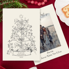 German Christmas | Fröhliche Weihnachten Photo Feestdagenkaart