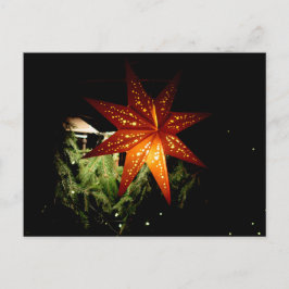 German Christmas Market Star Lantern Feestdagenkaart