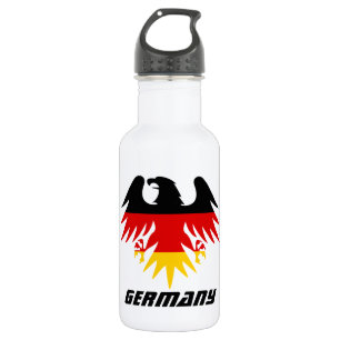 German Eagle Crest Waterfles
