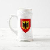 German Eagle Shield Stein Bierpul (Links)