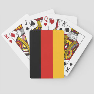 GERMAN FLAG COLORS POKERKAARTEN
