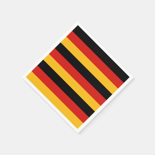 GERMAN FLAG COLORS SERVET (Hoek)