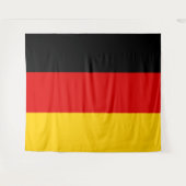 GERMAN FLAG WANDKLEED (Voorkant (horizontaal))