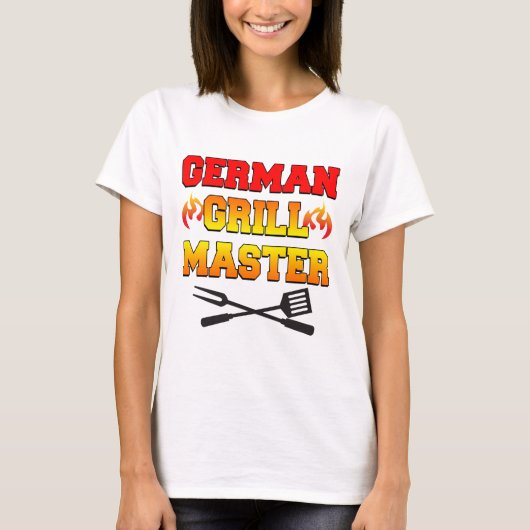 German Grill Master T-shirt (Voorkant)