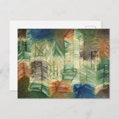 German Landscape by Paul Klee Briefkaart (Voorkant / Achterkant)