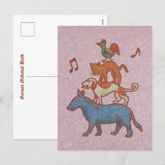 German Medieval Band: Geh Bremen! Feestdagenkaart