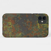 German military Fleck camouflage Case-Mate iPhone Case (Achterkant (horizontaal))