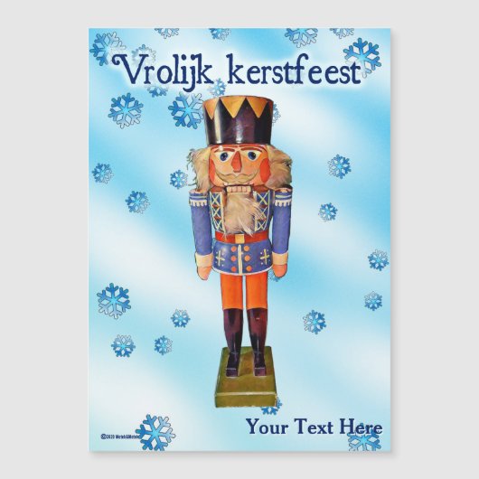 German Nutcracker - Vrolijk kerst (Voorkant)