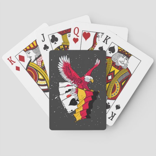 German Poker Eagle Pokerkaarten (Achterkant)