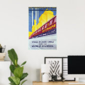 German Railways Poster Who travels by sleeper (Bureau à domicile)