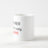 german rex amour tasse de café (Centre)