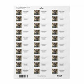 German Shepard Etiket (Full Sheet)