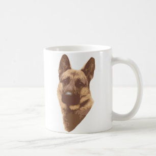German Shepard Koffiemok