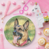 German Shepard Papieren Bordje (Feest)