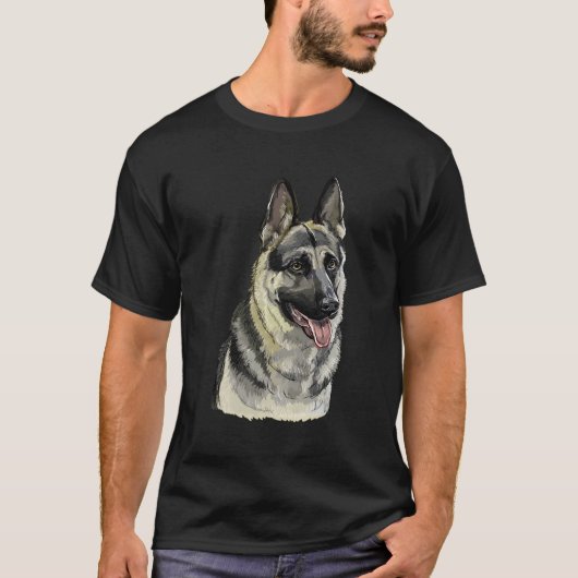 German Shepard T-shirt (Voorkant)