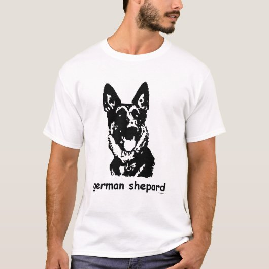 German Shepard T-shirt (Voorkant)
