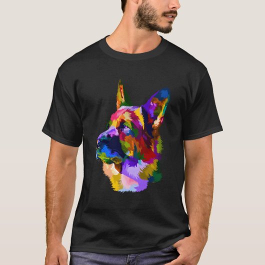 German Shepard T-shirt (Voorkant)