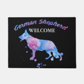 German Shepher Deurmat (Voorkant)