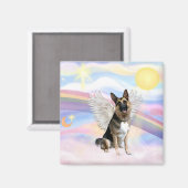 German Shepherd Angel (3) Magneet (Voorkant / Achterkant)