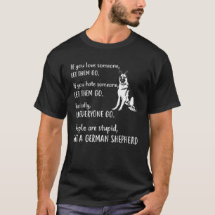 German Shepherd Apparel krijgt een Duitse herderho T-shirt