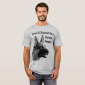 German Shepherd Art T-shirt (Voorkant volledig)