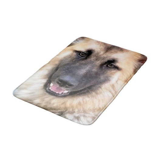 GERMAN SHEPHERD BADMAT (Gekanteld)