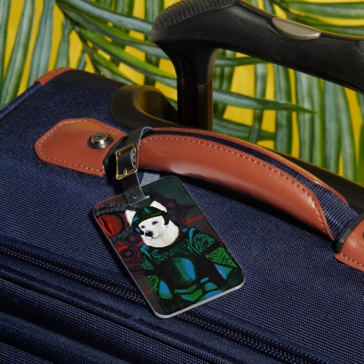 German Shepherd Bagagelabel (Voorkant Insitu 1)