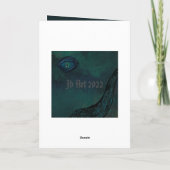 German Shepherd Bedankkaart (Achterkant)