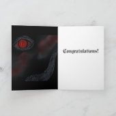 German Shepherd Bedankkaart (Binnen)