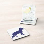 German Shepherd Bier Onderzetter (Rechterzijde)