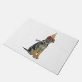 German Shepherd Birthday Deurmat (Schuin)