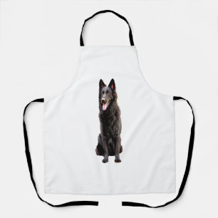 German Shepherd Black Dog Schort