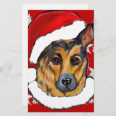 GERMAN SHEPHERD BRIEFPAPIER (Voorkant / Achterkant)