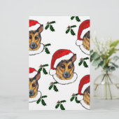 GERMAN SHEPHERD BRIEFPAPIER (Staand voorkant)