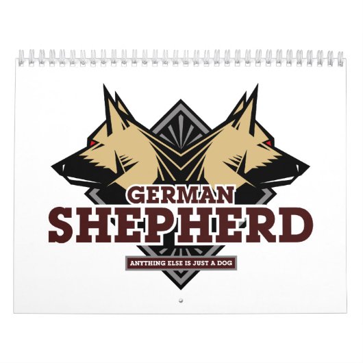 German Shepherd Calendar Kalender (Hoes)