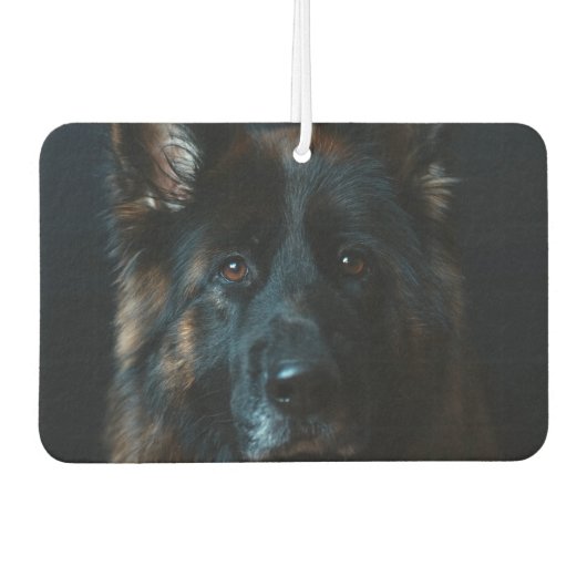 German Shepherd Car Air Freshener Luchtverfrisser (Voorkant)