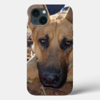 German Shepherd Cat Naps, iPhone 13 Hoesje