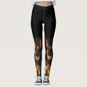 GERMAN SHEPHERD CHIEN leggings (Devant)