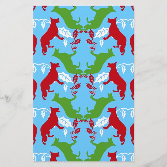 German Shepherd Christmas (Voorkant)