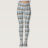 German Shepherd Christmas Leggings (Voorkant)