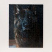 German Shepherd Close up Legpuzzel (Verticaal)