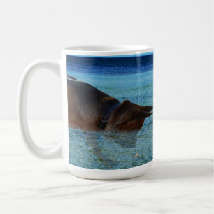German Shepherd Crabbing Adventure Koffiemok