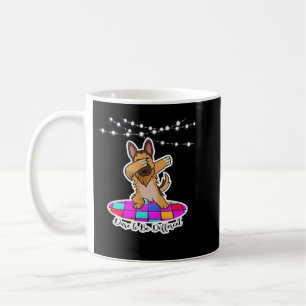 German Shepherd Dabbing Dare to be Different pet Koffiemok