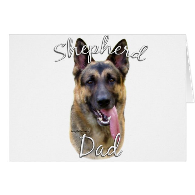 German Shepherd Dad 2 (Voorkant Horizontaal)