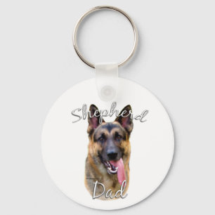 German Shepherd Dad 2 Sleutelhanger