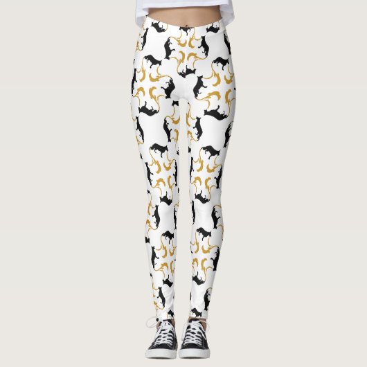 German Shepherd de luxe Leggings (Voorkant)