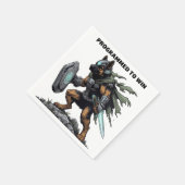 German Shepherd Design voor Party-servetten Servet (Hoek)