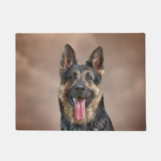 German Shepherd Deurmat (Voorkant)