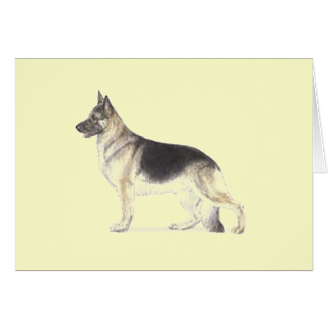 German Shepherd Dog (Voorkant Horizontaal)