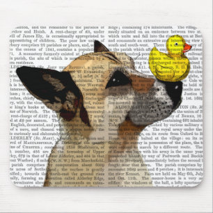 German Shepherd Dog and Duck Muismat